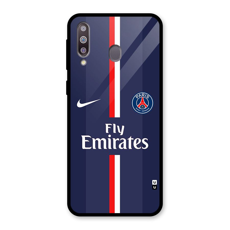 Saint Paris Jersey Glass Back Case for Galaxy M30