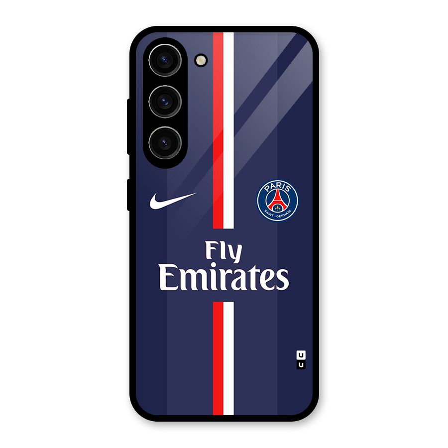 Saint Paris Jersey Glass Back Case for Galaxy S23
