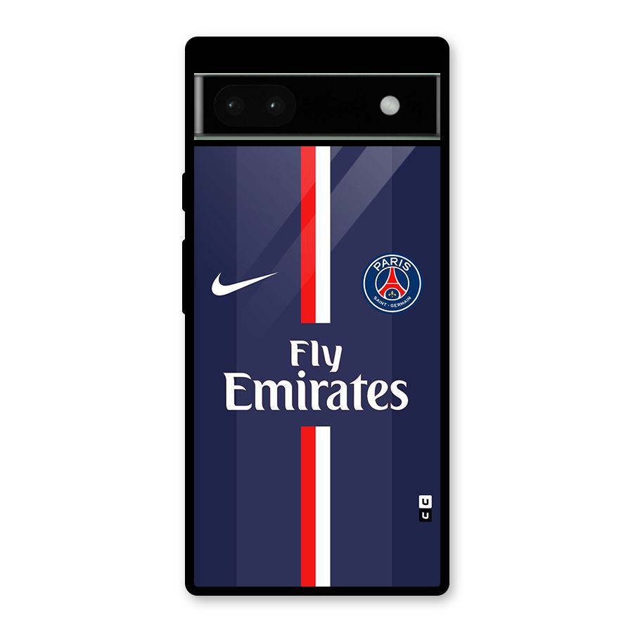 Saint Paris Jersey Glass Back Case for Google Pixel 6a