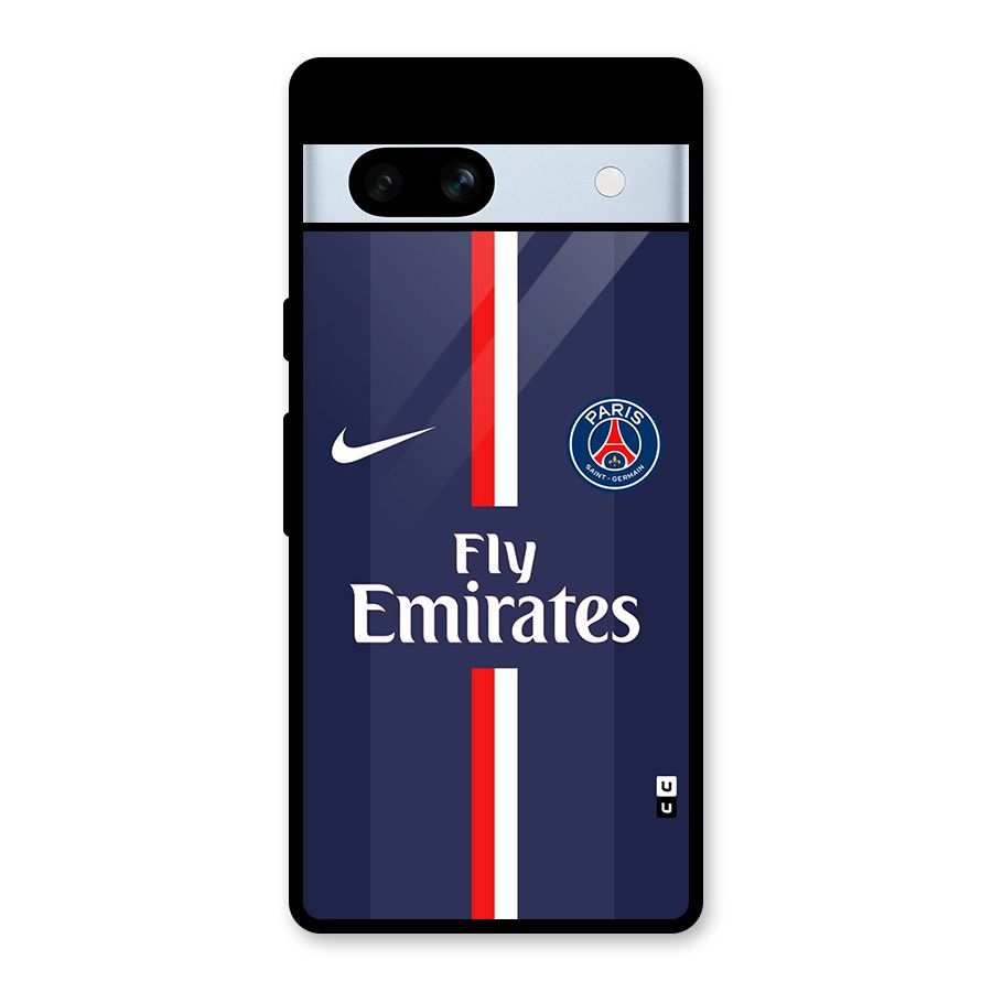 Saint Paris Jersey Glass Back Case for Google Pixel 7a