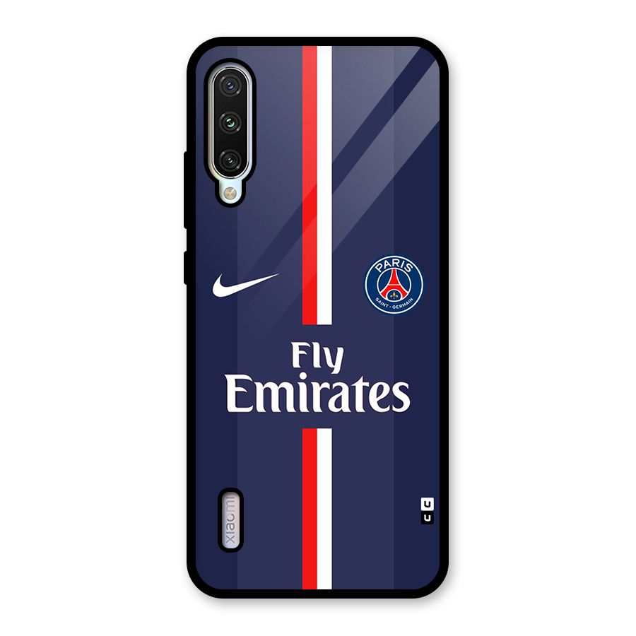 Saint Paris Jersey Glass Back Case for Mi A3