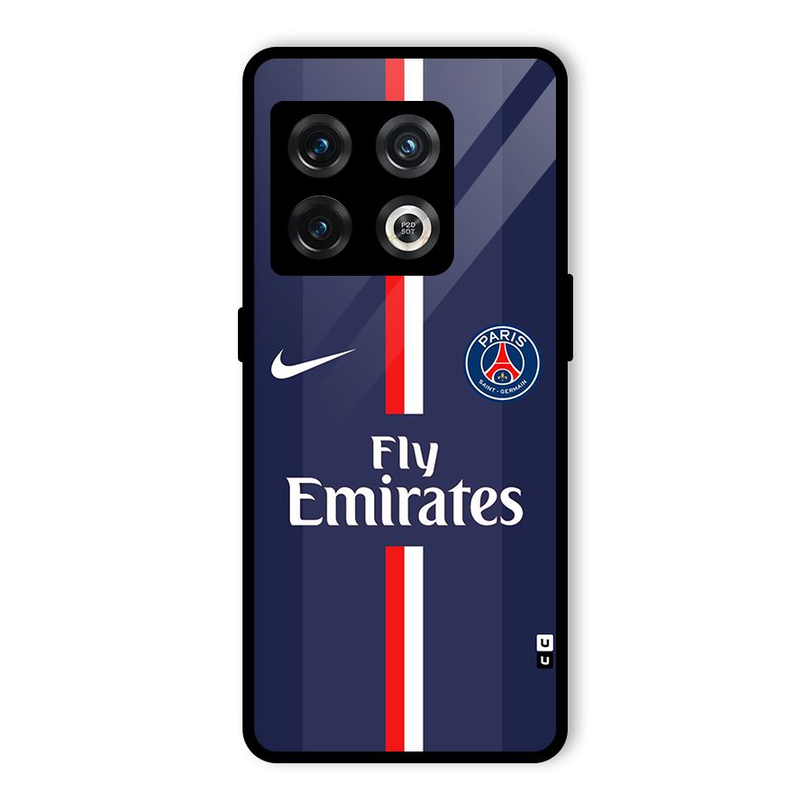 Saint Paris Jersey Glass Back Case for OnePlus 10 Pro 5G