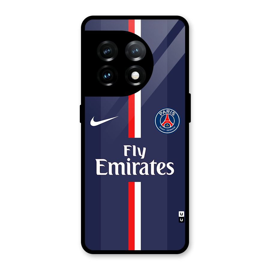 Saint Paris Jersey Glass Back Case for OnePlus 11