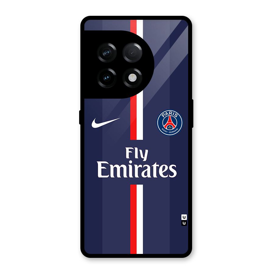 Saint Paris Jersey Glass Back Case for OnePlus 11R