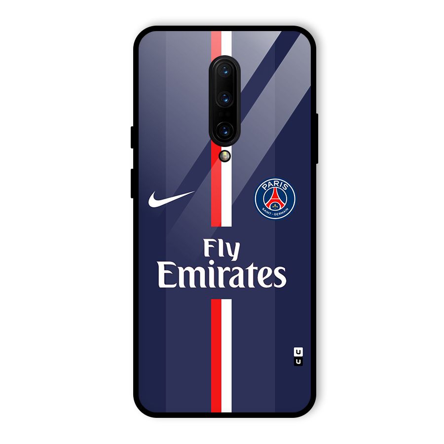 Saint Paris Jersey Glass Back Case for OnePlus 7 Pro