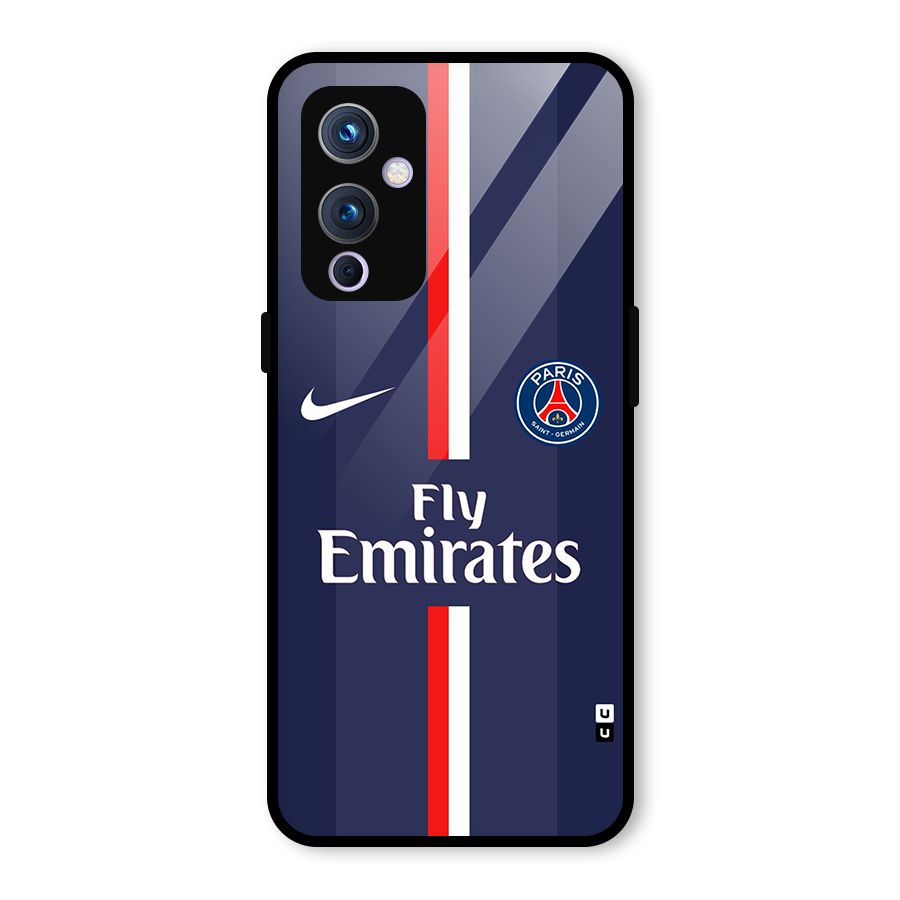 Saint Paris Jersey Glass Back Case for OnePlus 9