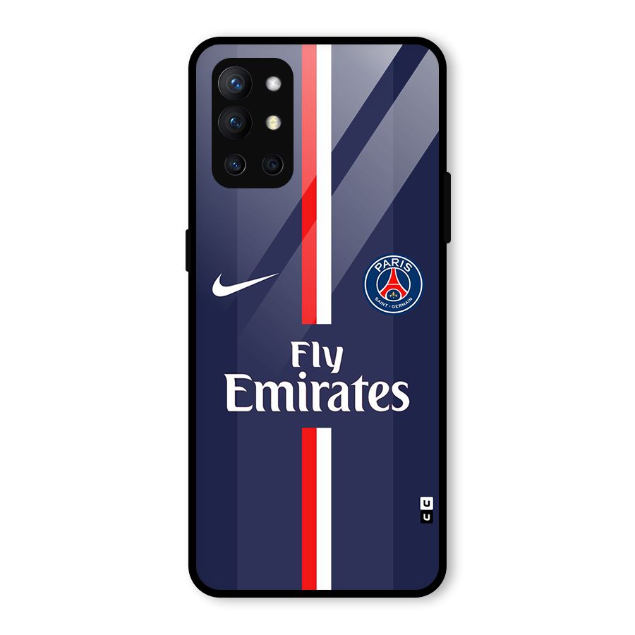 Saint Paris Jersey Glass Back Case for OnePlus 9R