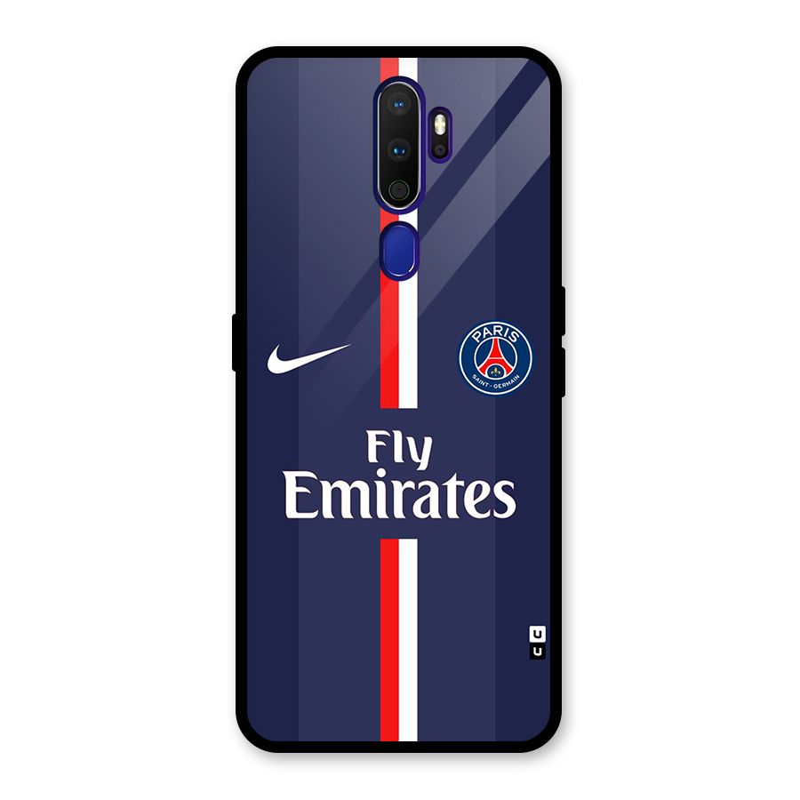 Saint Paris Jersey Glass Back Case for Oppo A9 (2020)