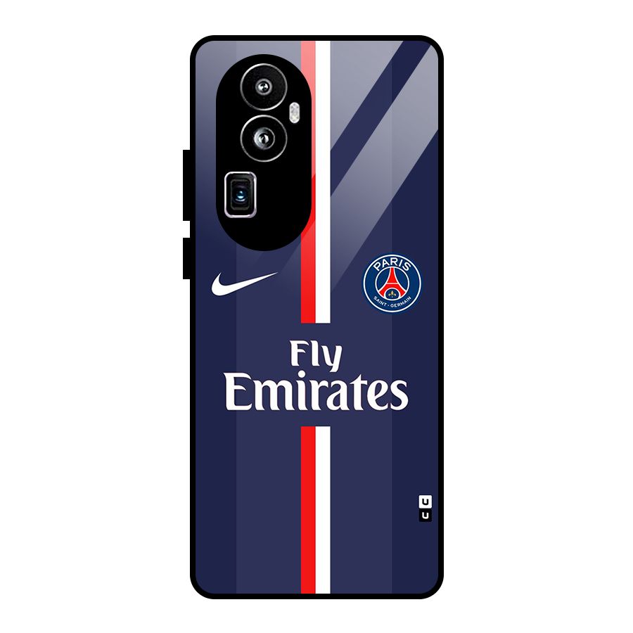 Saint Paris Jersey Glass Back Case for Oppo Reno10 Pro Plus