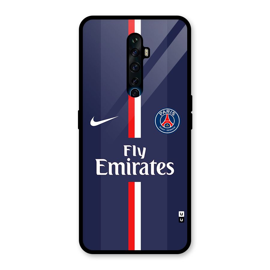 Saint Paris Jersey Glass Back Case for Oppo Reno2 Z