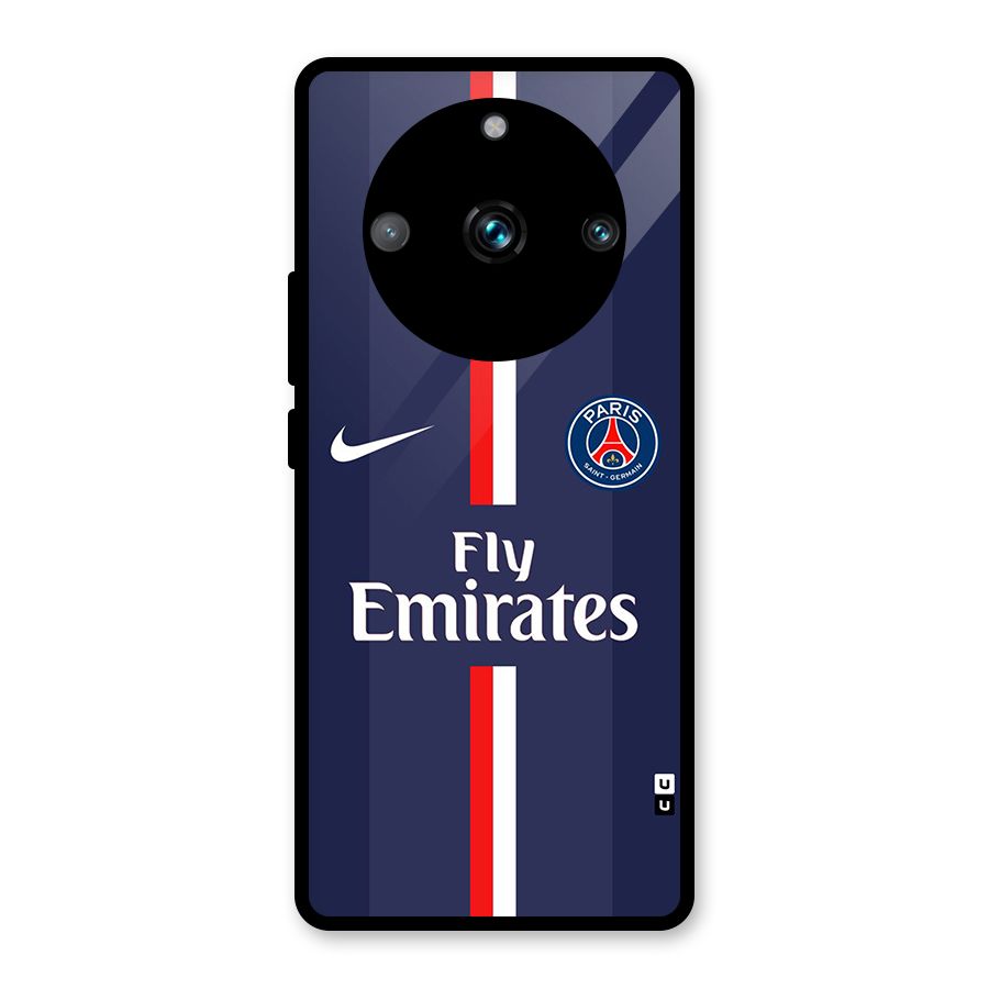 Saint Paris Jersey Glass Back Case for Realme 11 Pro Plus
