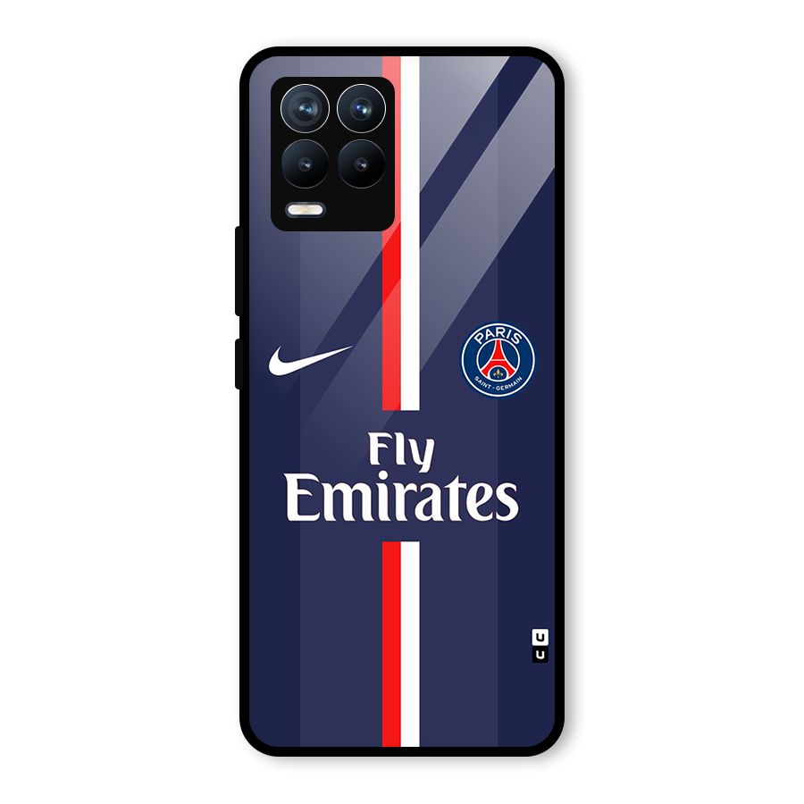 Saint Paris Jersey Glass Back Case for Realme 8 Pro