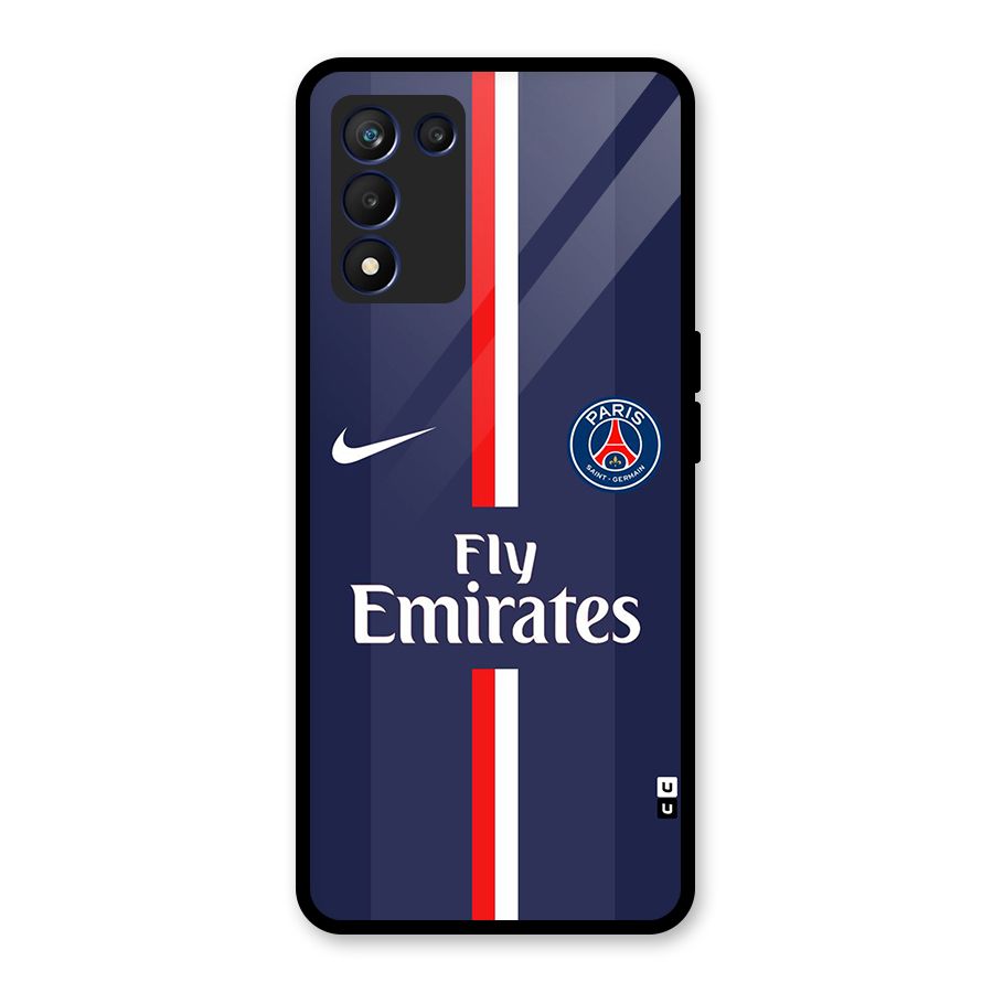 Saint Paris Jersey Glass Back Case for Realme 9 5G Speed
