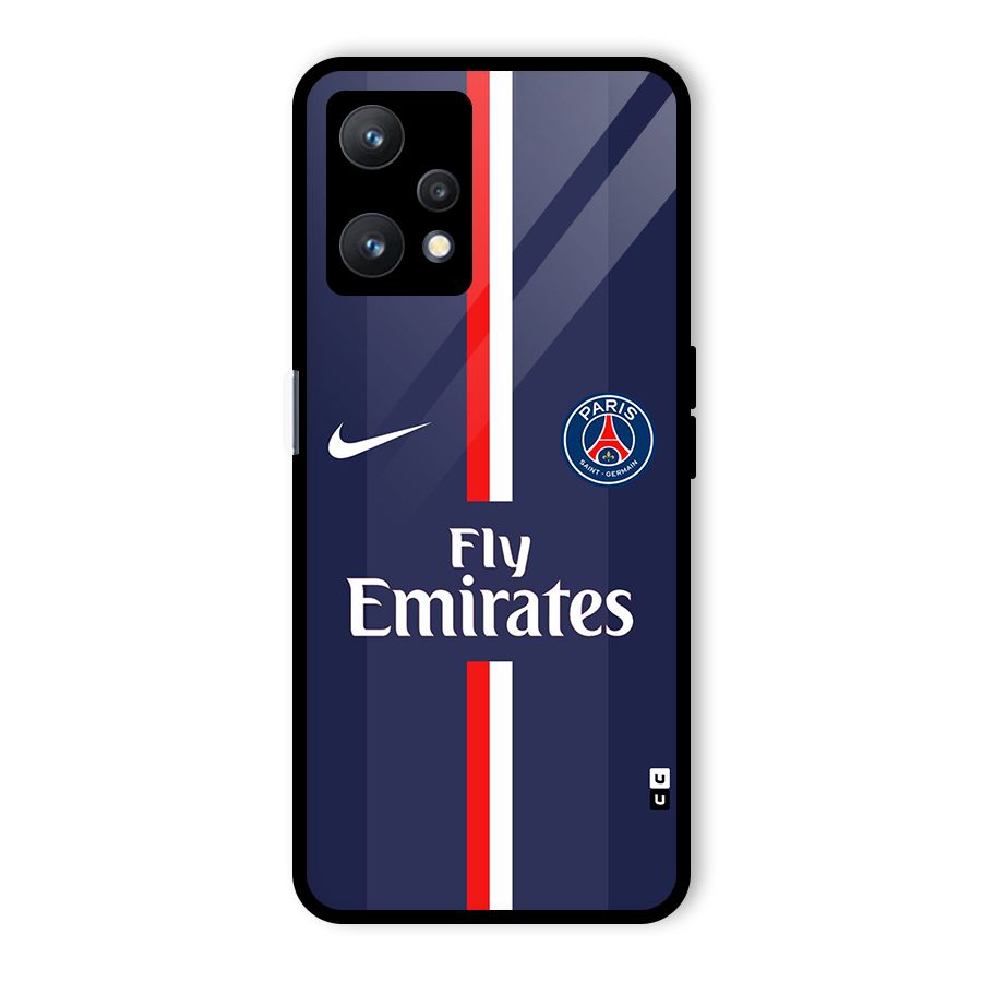 Saint Paris Jersey Glass Back Case for Realme 9 Pro 5G