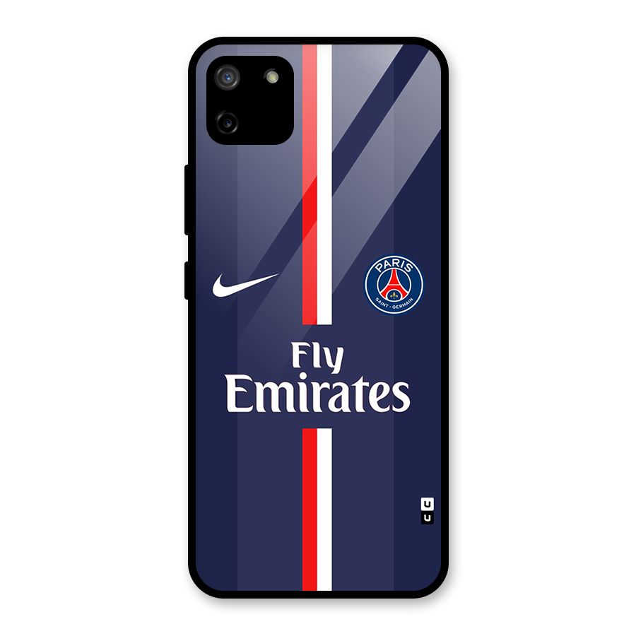 Saint Paris Jersey Glass Back Case for Realme C11