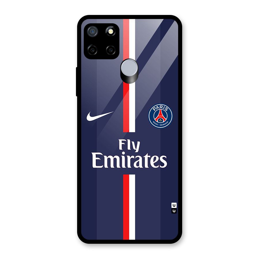 Saint Paris Jersey Glass Back Case for Realme C12
