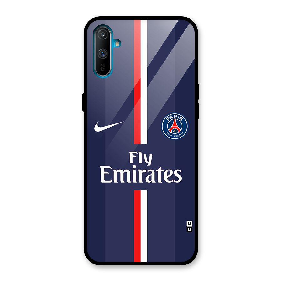 Saint Paris Jersey Glass Back Case for Realme C3