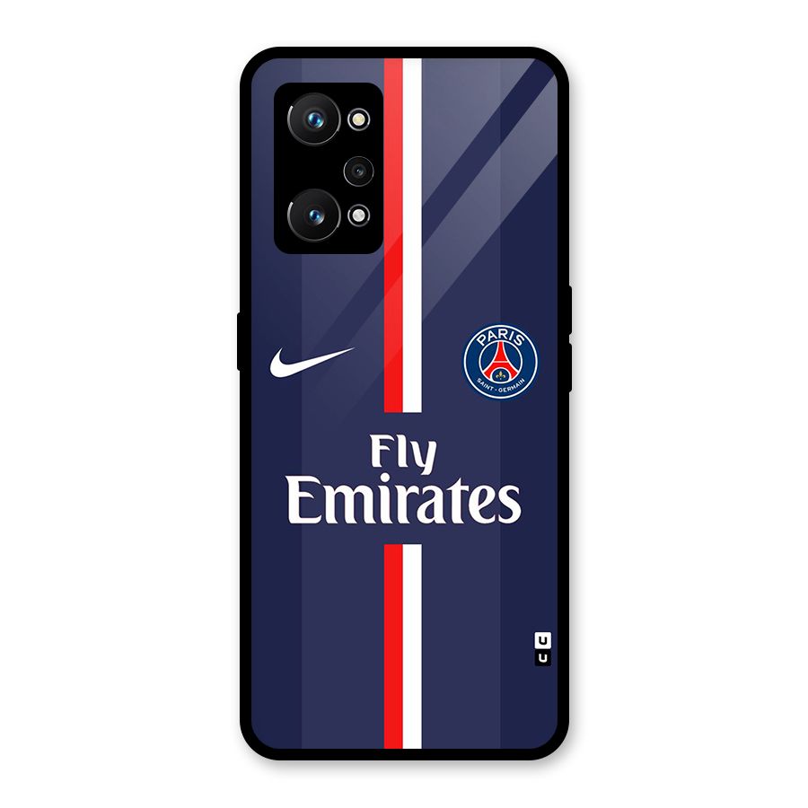 Saint Paris Jersey Glass Back Case for Realme GT Neo 3T