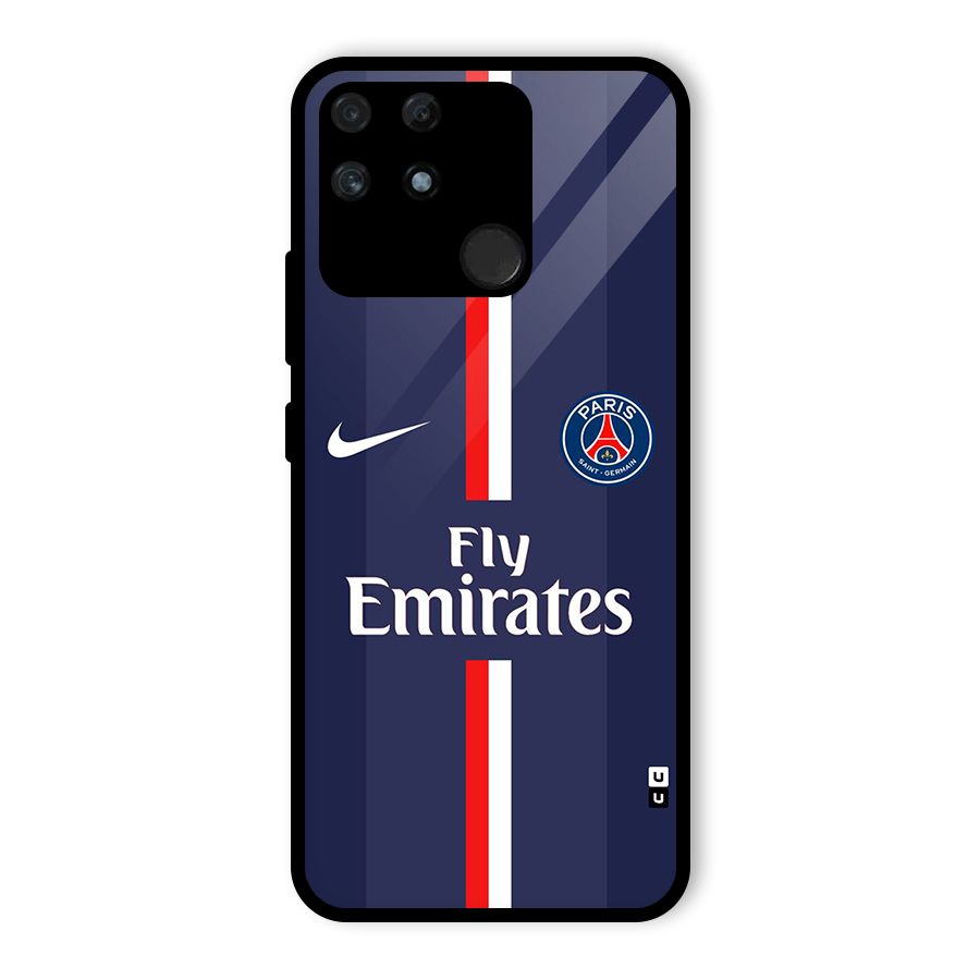 Saint Paris Jersey Glass Back Case for Realme Narzo 50A