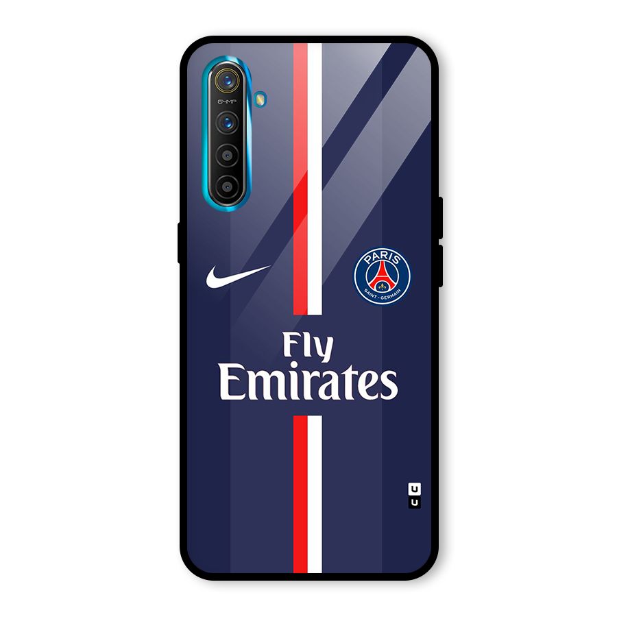Saint Paris Jersey Glass Back Case for Realme XT