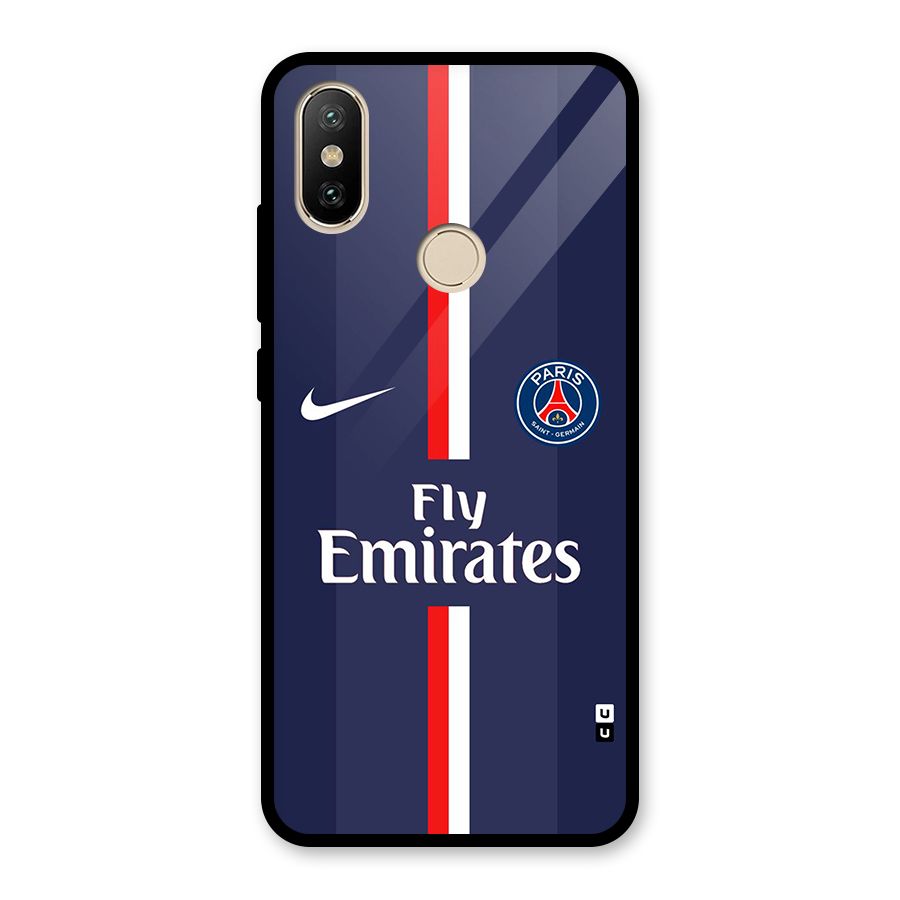 Saint Paris Jersey Glass Back Case for Redmi A2