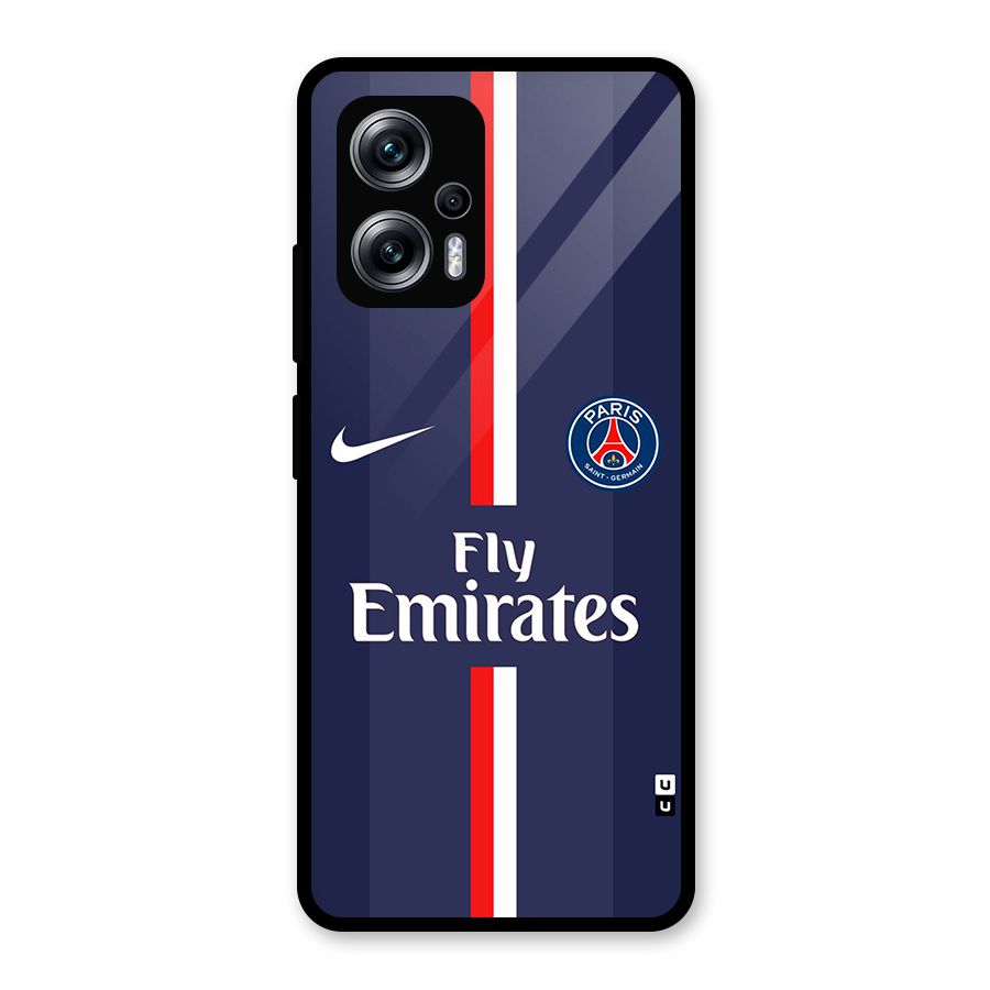Saint Paris Jersey Glass Back Case for Redmi K50i