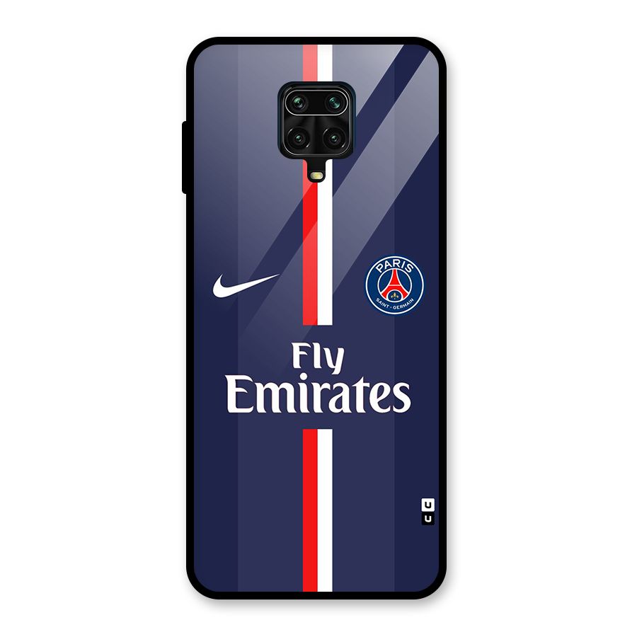Saint Paris Jersey Glass Back Case for Redmi Note 10 Lite