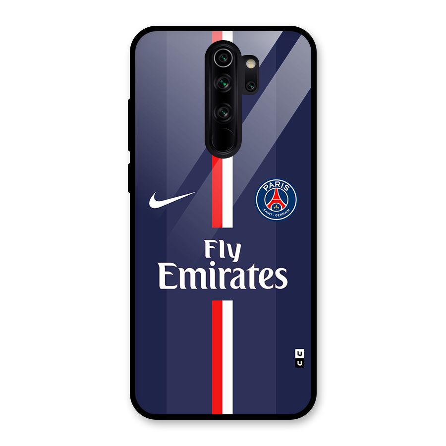 Saint Paris Jersey Glass Back Case for Redmi Note 8 Pro