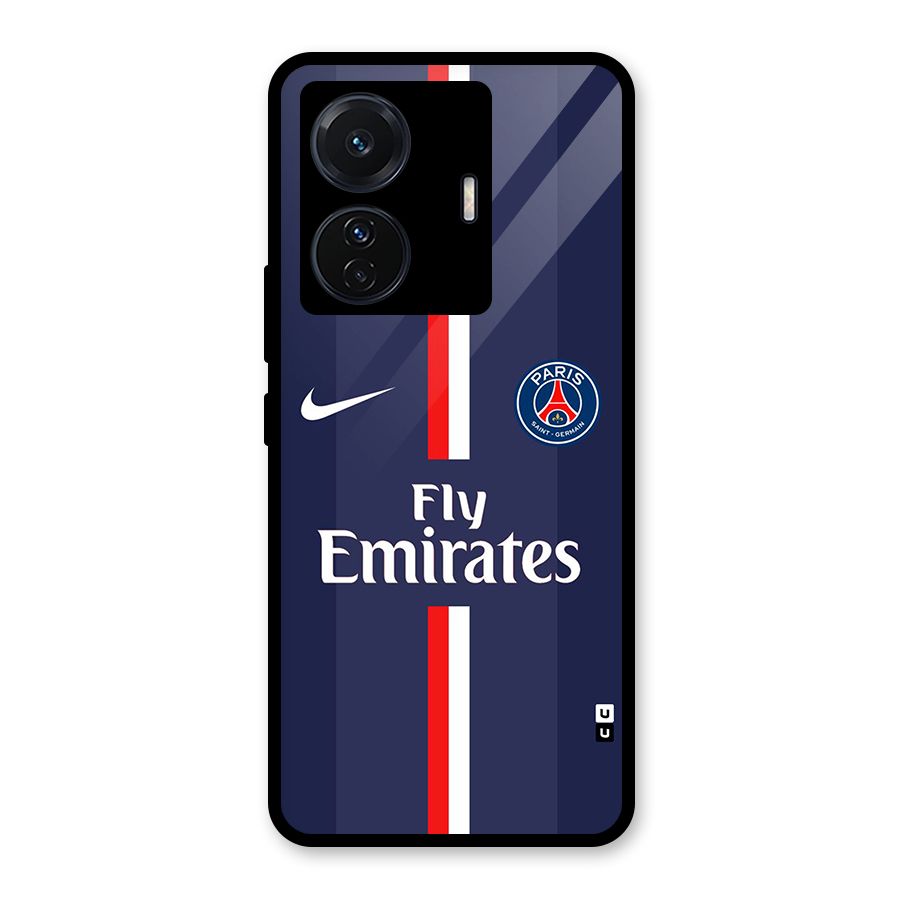 Saint Paris Jersey Glass Back Case for Vivo T1 Pro