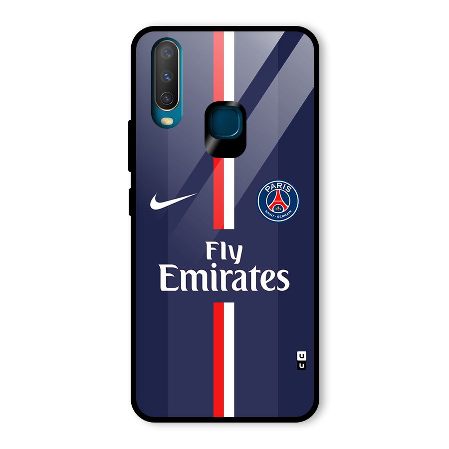 Saint Paris Jersey Glass Back Case for Vivo U10