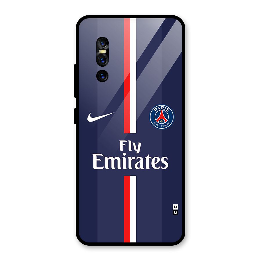Saint Paris Jersey Glass Back Case for Vivo V15 Pro