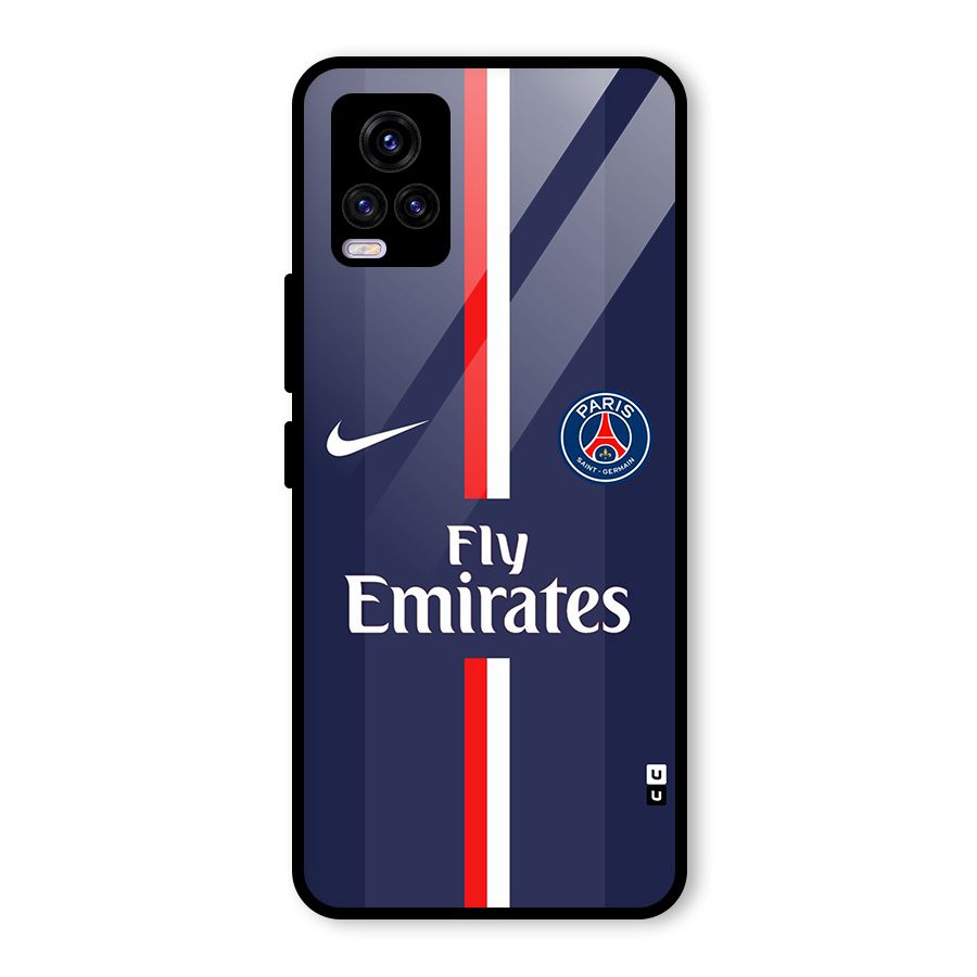 Saint Paris Jersey Glass Back Case for Vivo V20