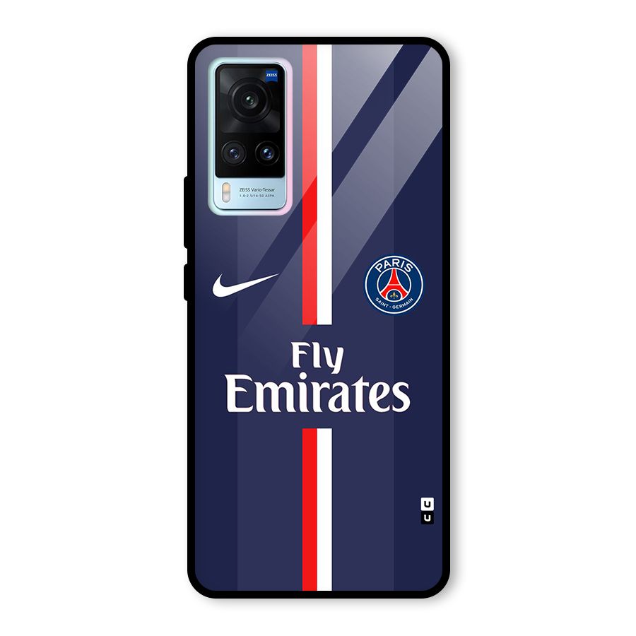 Saint Paris Jersey Glass Back Case for Vivo X60