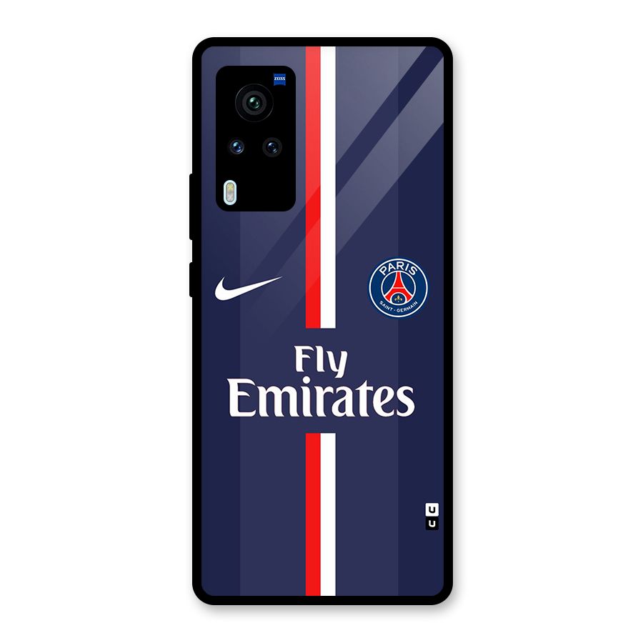 Saint Paris Jersey Glass Back Case for Vivo X60 Pro