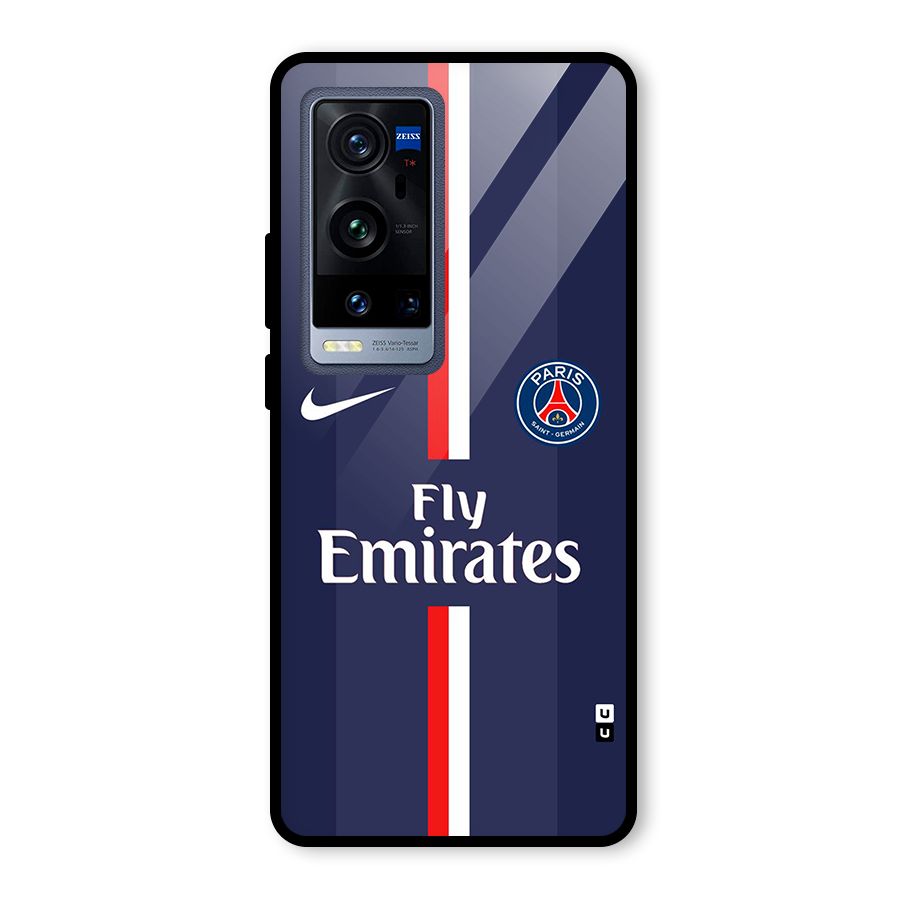 Saint Paris Jersey Glass Back Case for Vivo X60 Pro Plus