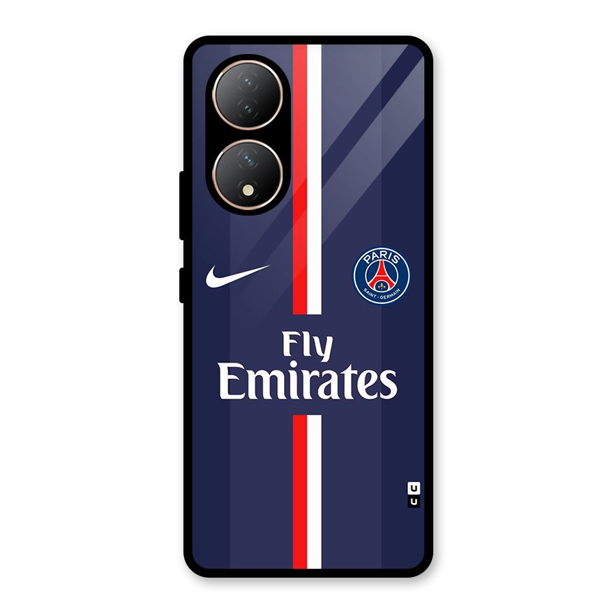 Saint Paris Jersey Glass Back Case for Vivo Y100