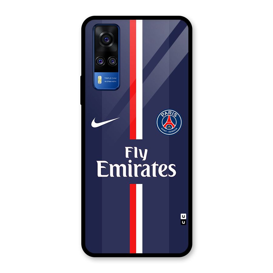 Saint Paris Jersey Glass Back Case for Vivo Y31