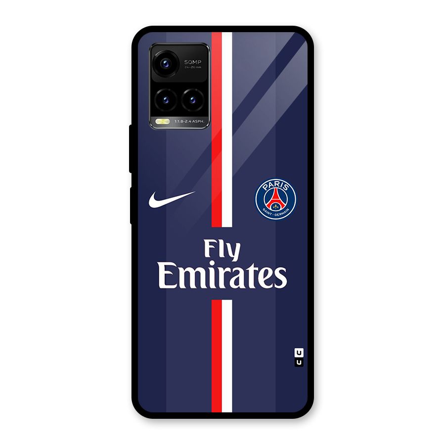 Saint Paris Jersey Glass Back Case for Vivo Y33s
