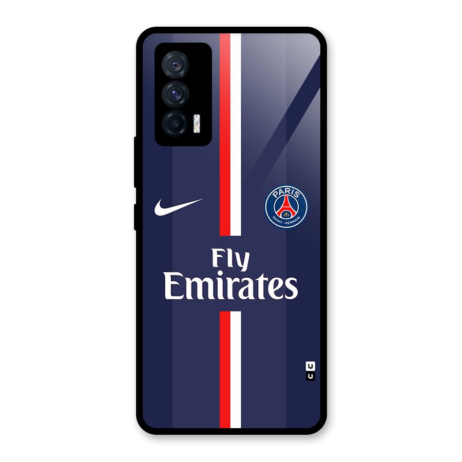 Saint Paris Jersey Glass Back Case for Vivo iQOO 7 5G
