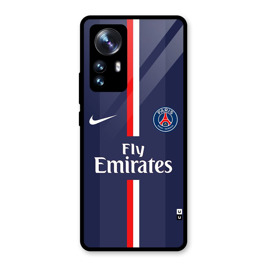 Saint Paris Jersey Glass Back Case for Xiaomi 12 Pro