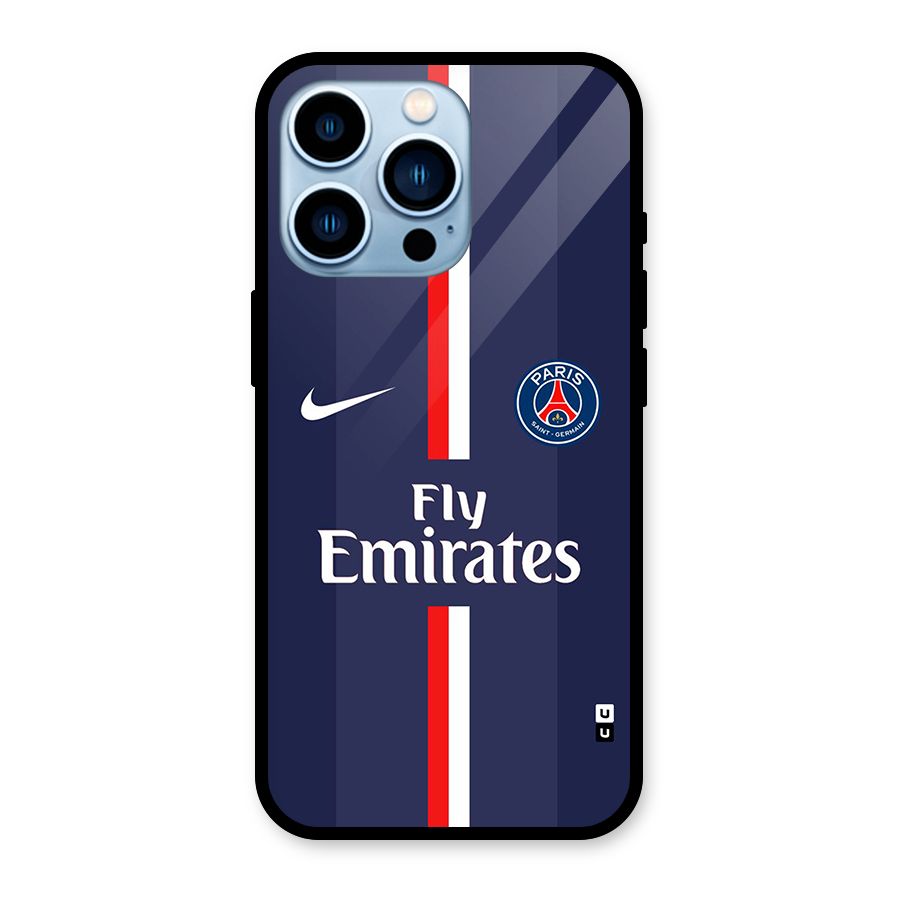 Saint Paris Jersey Glass Back Case for iPhone 13 Pro