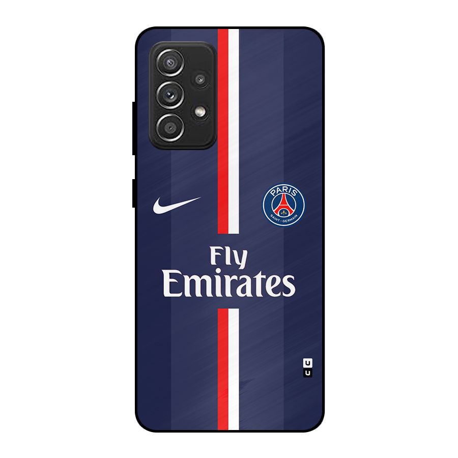 Saint Paris Jersey Metal Back Case for Galaxy A52s 5G