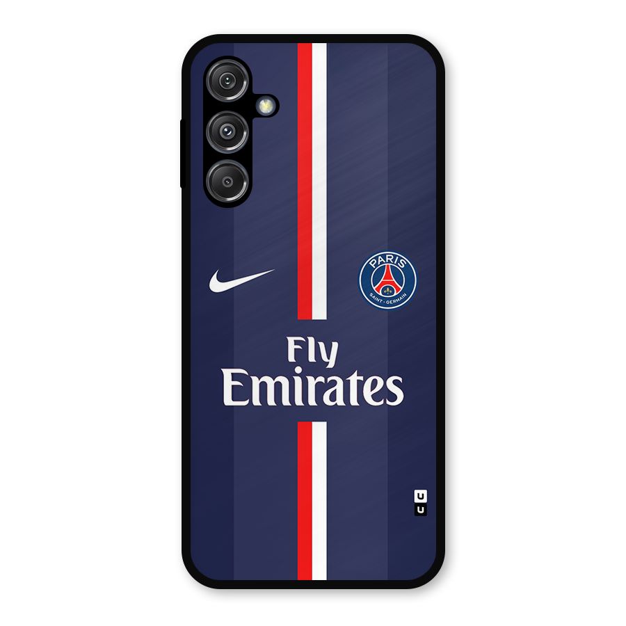 Saint Paris Jersey Metal Back Case for Galaxy M34 5G