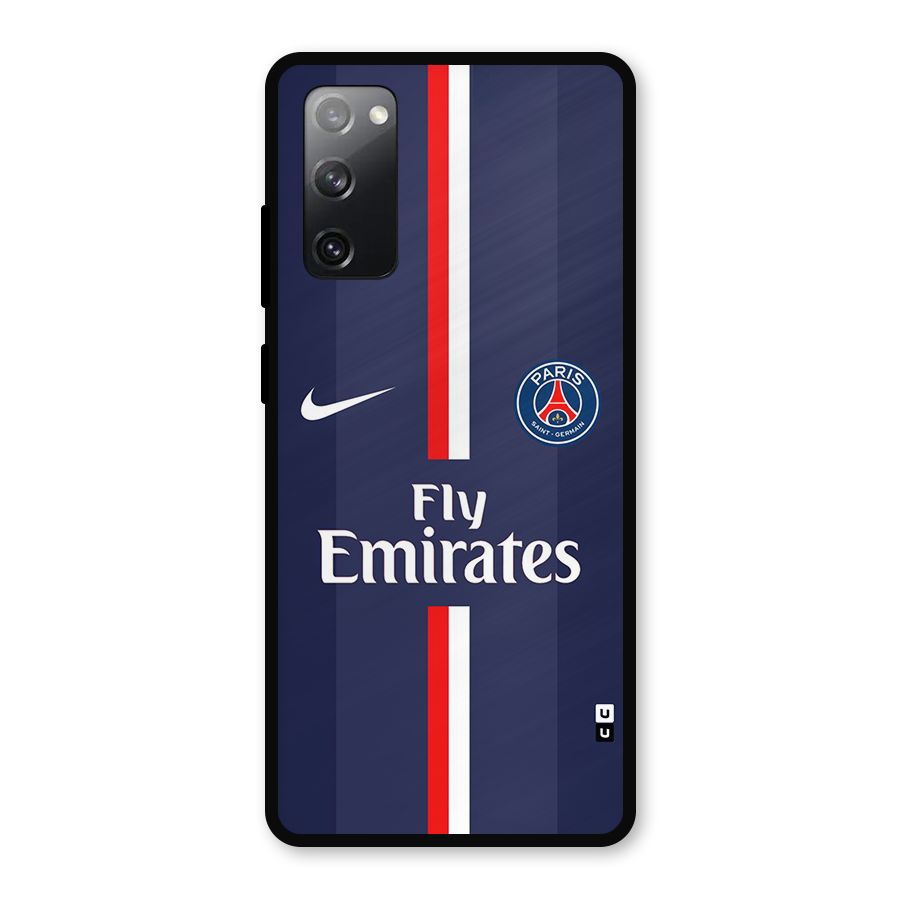 Saint Paris Jersey Metal Back Case for Galaxy S20 FE 5G