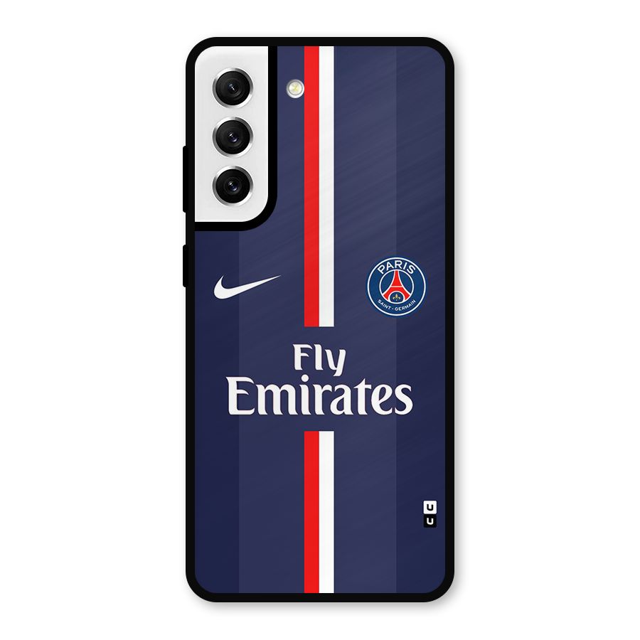Saint Paris Jersey Metal Back Case for Galaxy S21 FE 5G