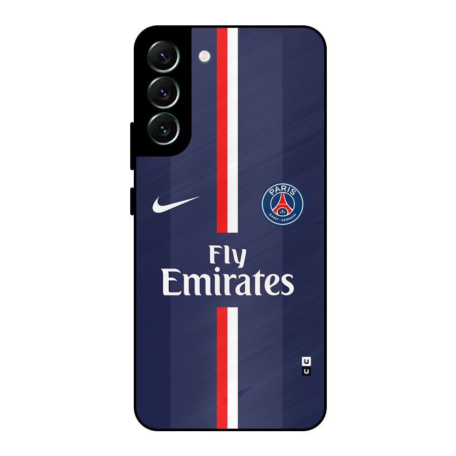 Saint Paris Jersey Metal Back Case for Galaxy S22 Plus 5G