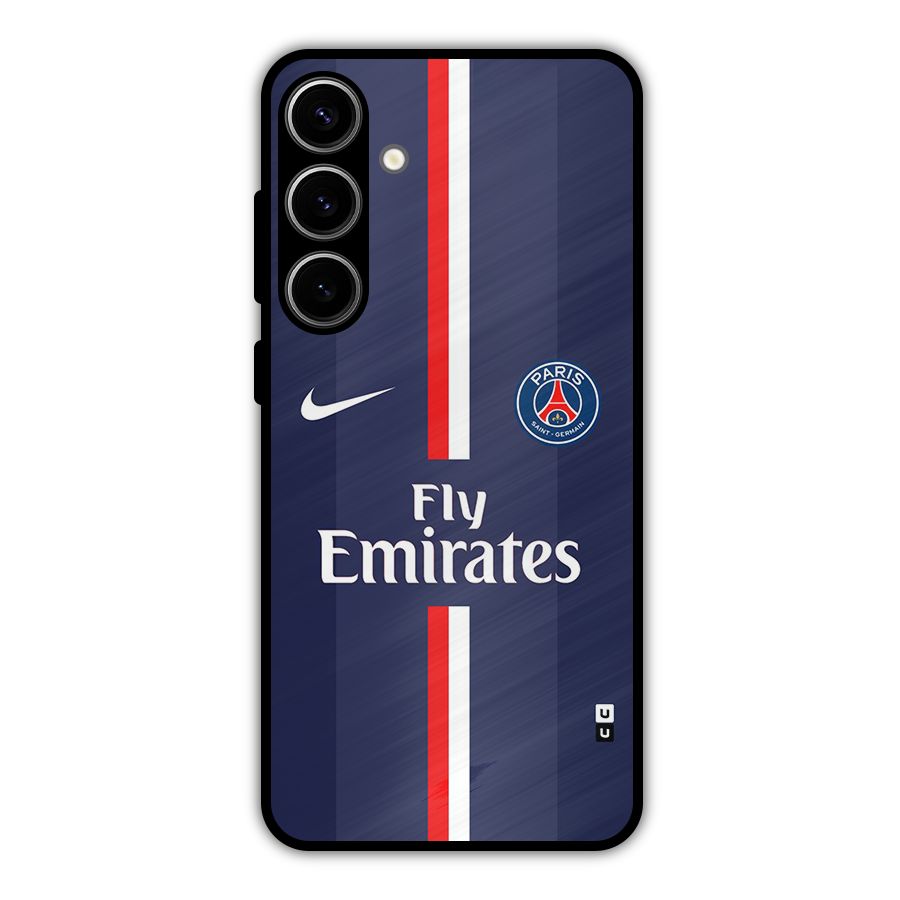 Saint Paris Jersey Metal Back Case for Galaxy S24 Plus