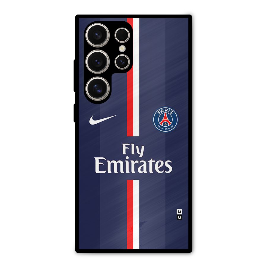 Saint Paris Jersey Metal Back Case for Galaxy S24 Ultra
