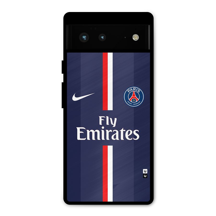 Saint Paris Jersey Metal Back Case for Google Pixel 6