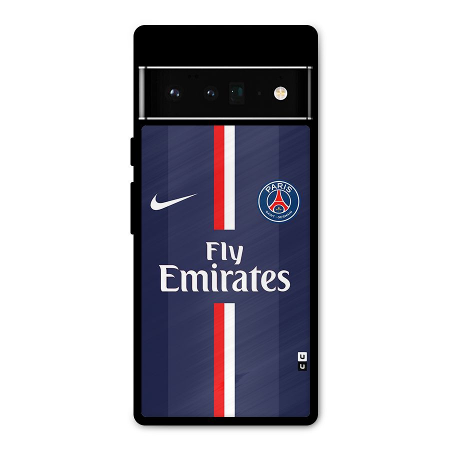 Saint Paris Jersey Metal Back Case for Google Pixel 6 Pro